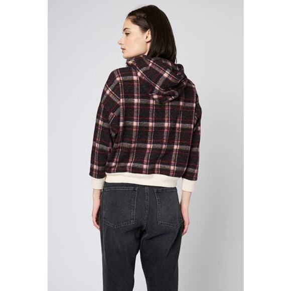 The Great Teammate cedar house red plaid hoodie size medium - Picture 2 of 8
